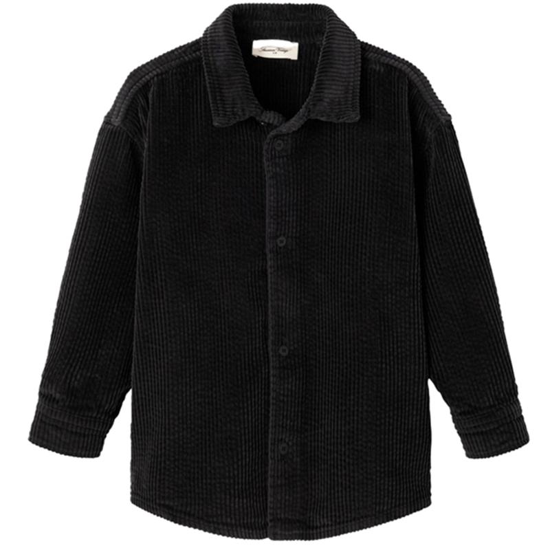 American Vintage Padow Skjorte Carbon Vintage - Str. 13 år American Vintage