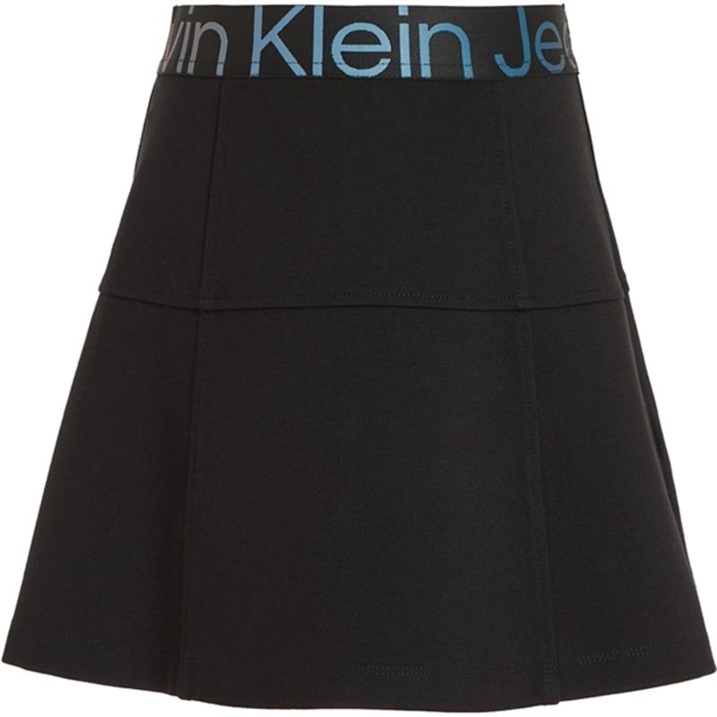 Calvin Klein Punto Tape Nederdel Ck Black - Str. 14 år Calvin Klein