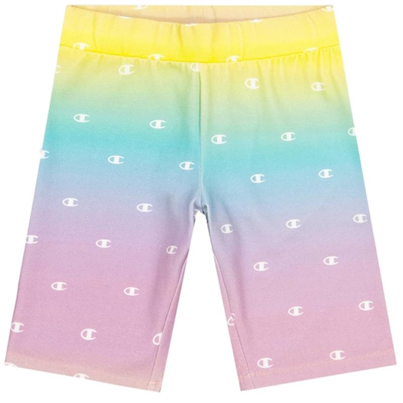 Champion White/Allover Bike Trunk Shorts - Str. L/11-12 år Champion