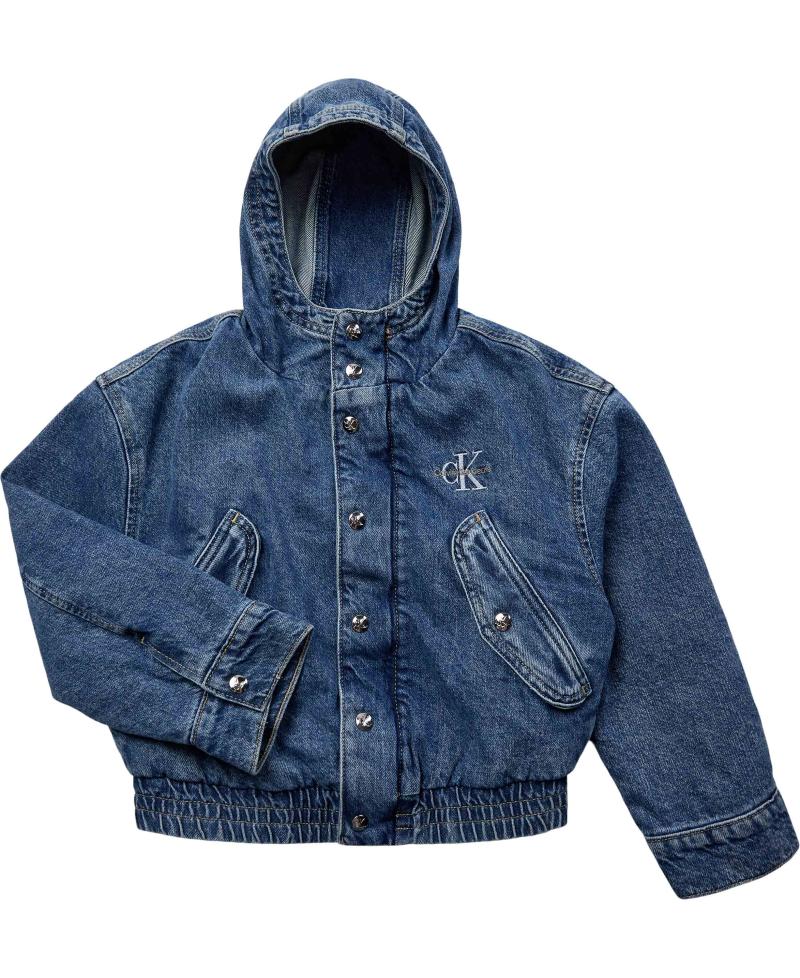 Denim Hooded Jacket Calvin Klein