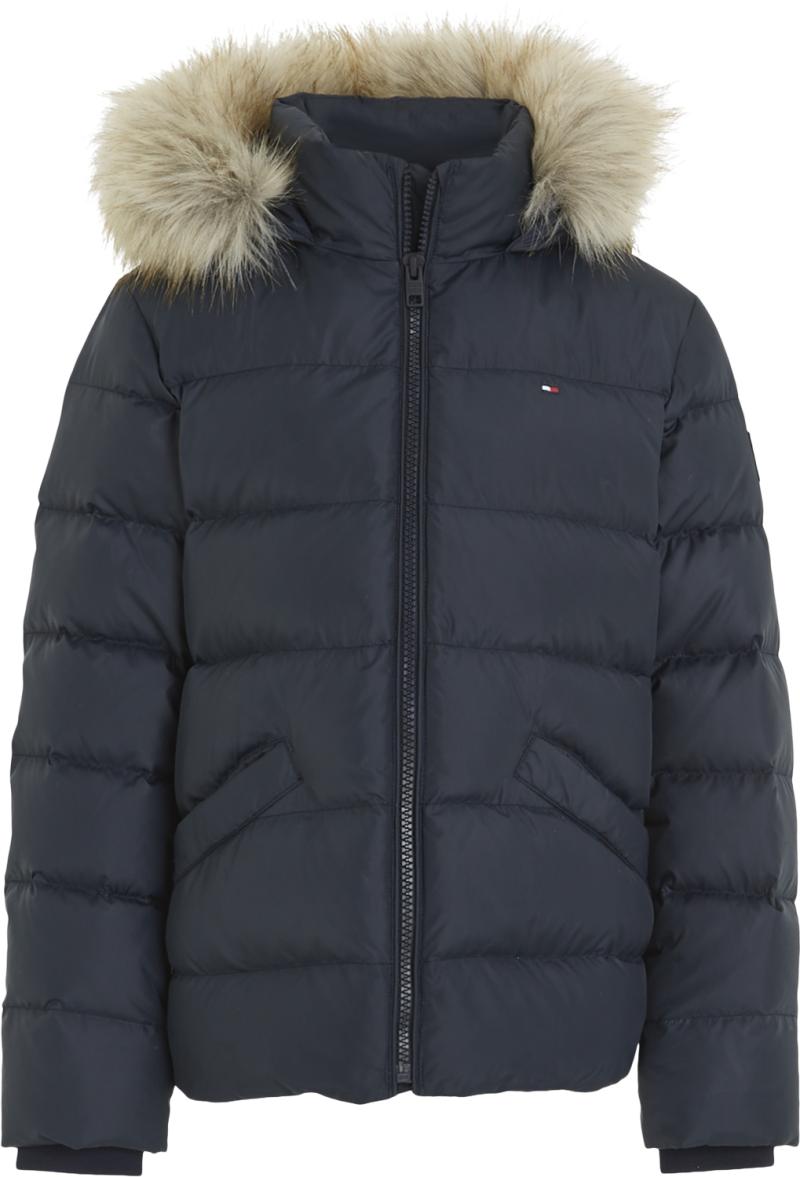 Essential Down FUR Hood Jacket Tommy Hilfiger