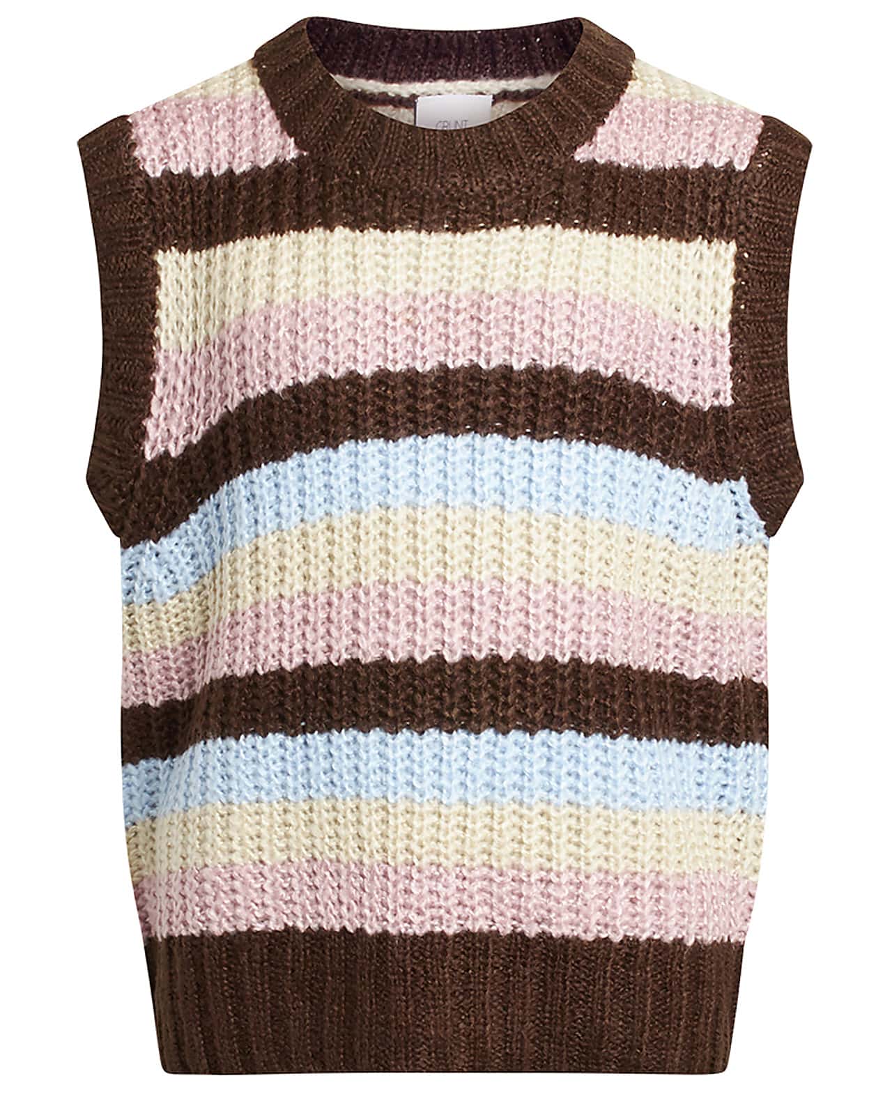 Grunt strik vest