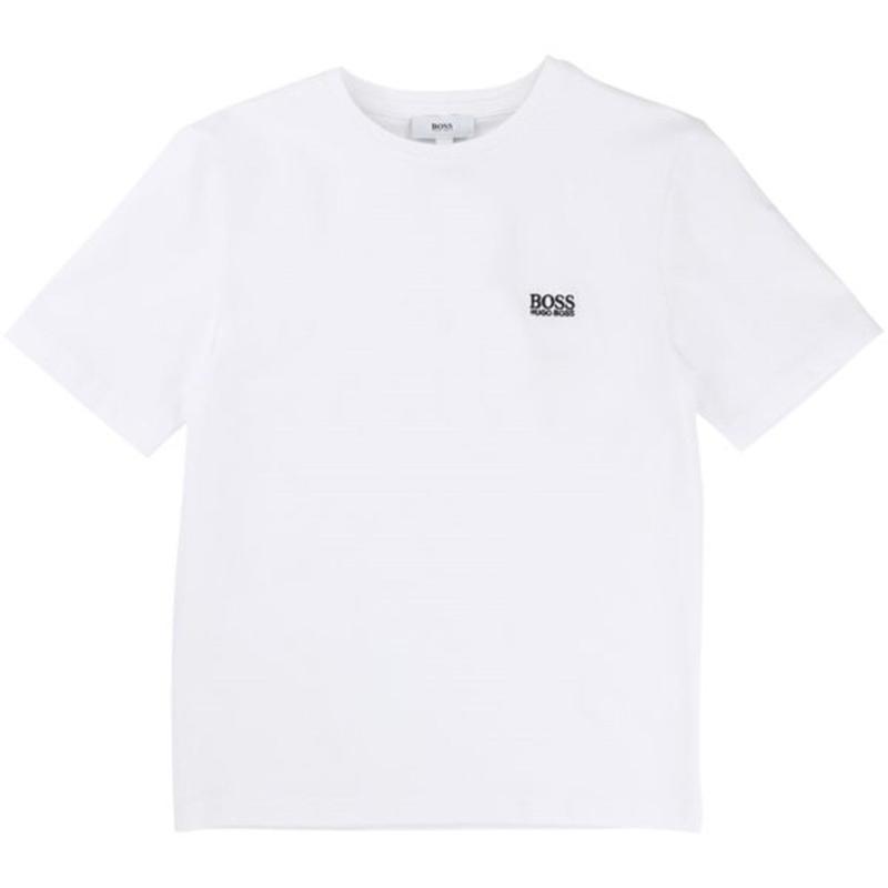 Hugo Boss Boy Short Sleeves T-Shirt White - Str. 12 år Hugo Boss