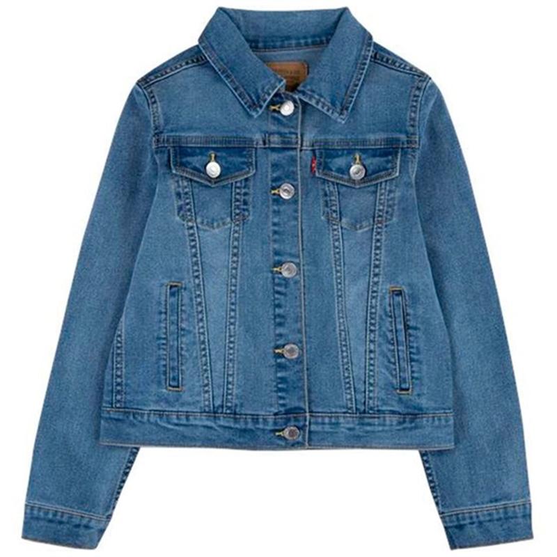 Levi's Trucker Denim Jakke Blue - Str. 12 år Levi's