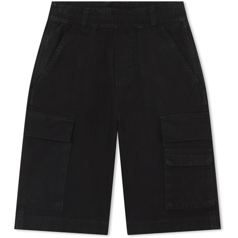 Little Marc Jacobs Black Bermuda Shorts - Str. 12 år Marc Jacobs