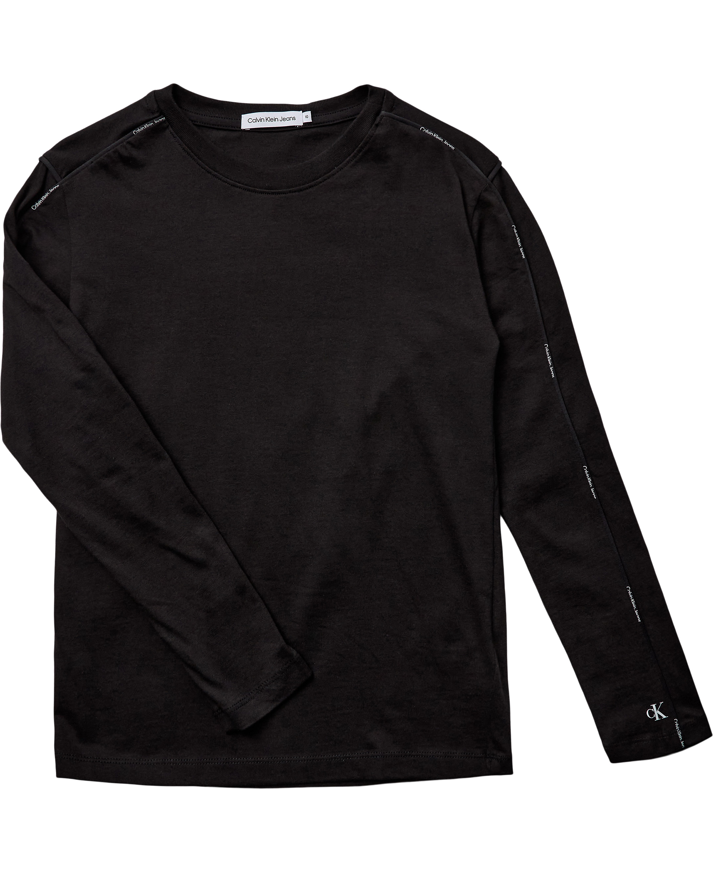 Long Sleeve Tshirt With Logo Calvin Klein