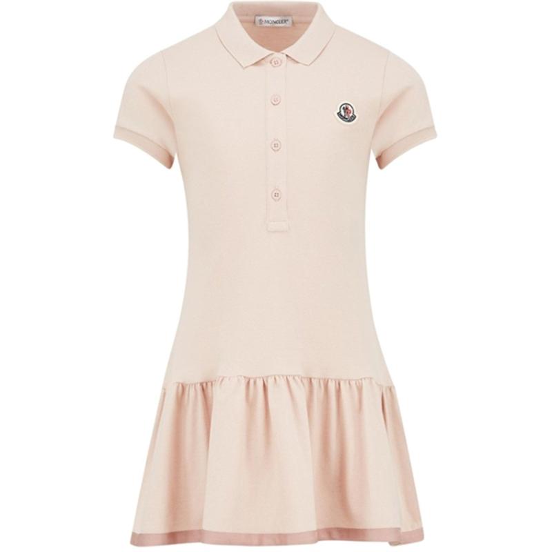 Moncler Kjole Pastel Pink - Str. 14 år Moncler