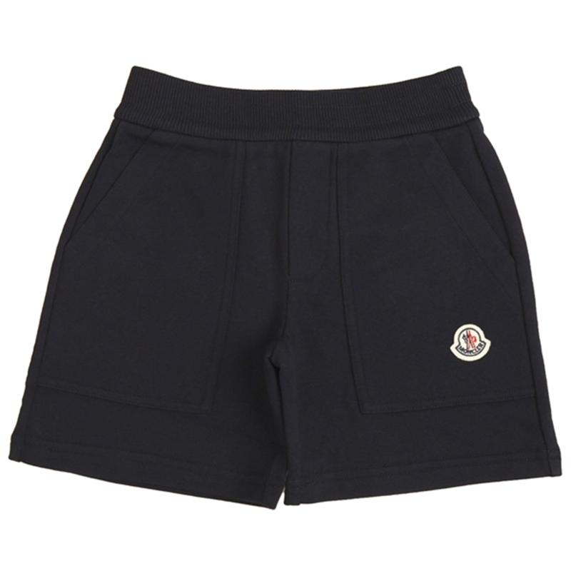 Moncler Sweat Shorts Navy - Str. 12 år Moncler