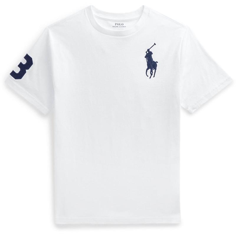 Polo Ralph Lauren Boy T-Shirt White - Str. L/14-16 år Polo Ralph Lauren