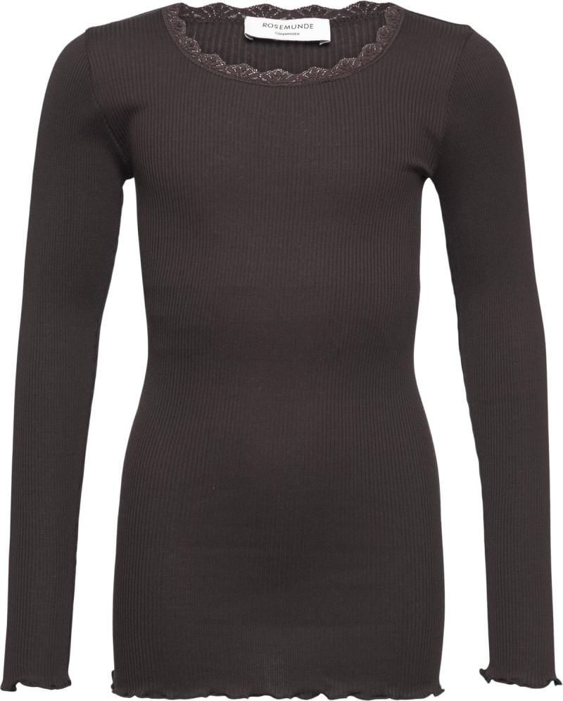 Silk Tshirt w/ Lace Rosemunde