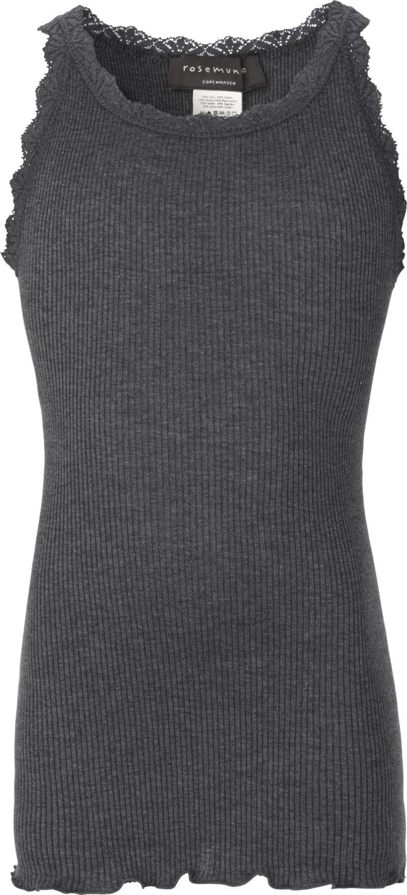 Silk top Regular w/ Lace Rosemunde