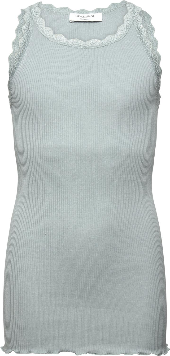Silk top w/ Lace Rosemunde