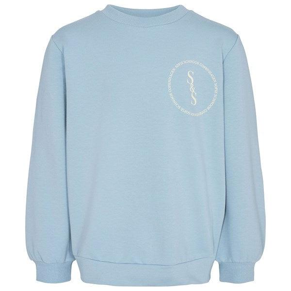 Sofie Schnoor Light Blue Sweatshirt - Str. 14 år/164 Sofie Schnoor