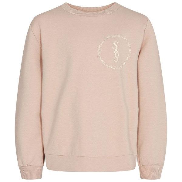 Sofie Schnoor Light Rose Sweatshirt - Str. 12 år/152 Sofie Schnoor