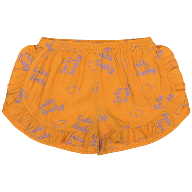Soft Gallery Lemon Sunflower Dusty Shorts - Str. 12 år/152 Soft Gallery