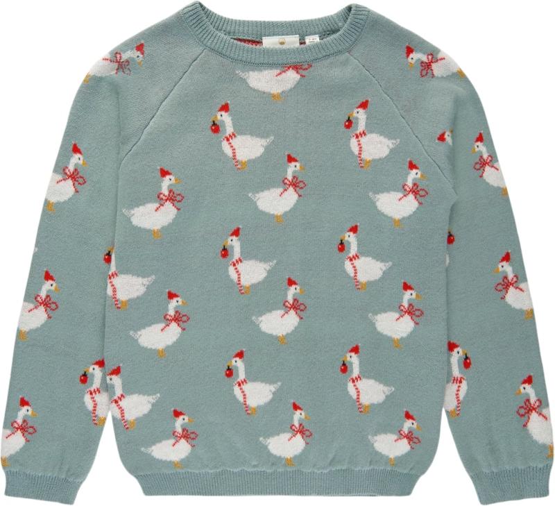 Tnholiday Jacquard Goose Pullover The New