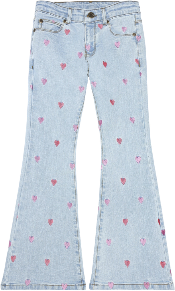 Tnlaflared Embroidery Jeans The New