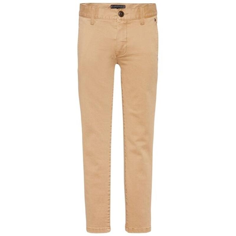 Tommy Hilfiger Essential TH Flex Skinny Chinos Classic Khaki - Str. 14 år/164 Tommy Hilfiger