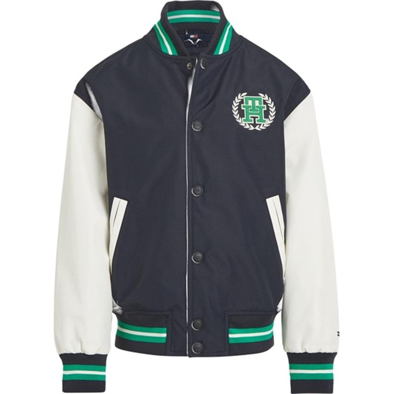 Tommy Hilfiger Varsity Jakke Desert Sky - Str. 14 år/164 Tommy Hilfiger