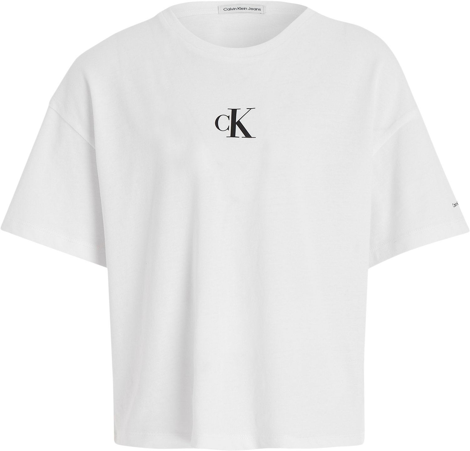 CK Logo Boxy Tshirt Calvin Klein