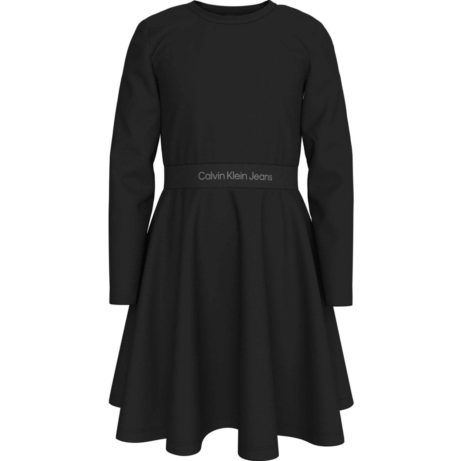 Calvin Klein Ck Black Logo Tape Punto Kjole - Str. 16 år Calvin Klein