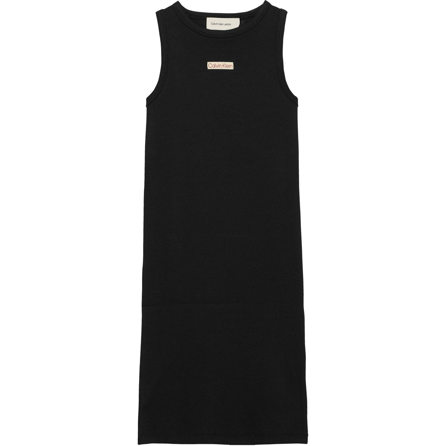 Calvin Klein Ck Black Rib Sleeveless Kjole - Str. 12 år Calvin Klein