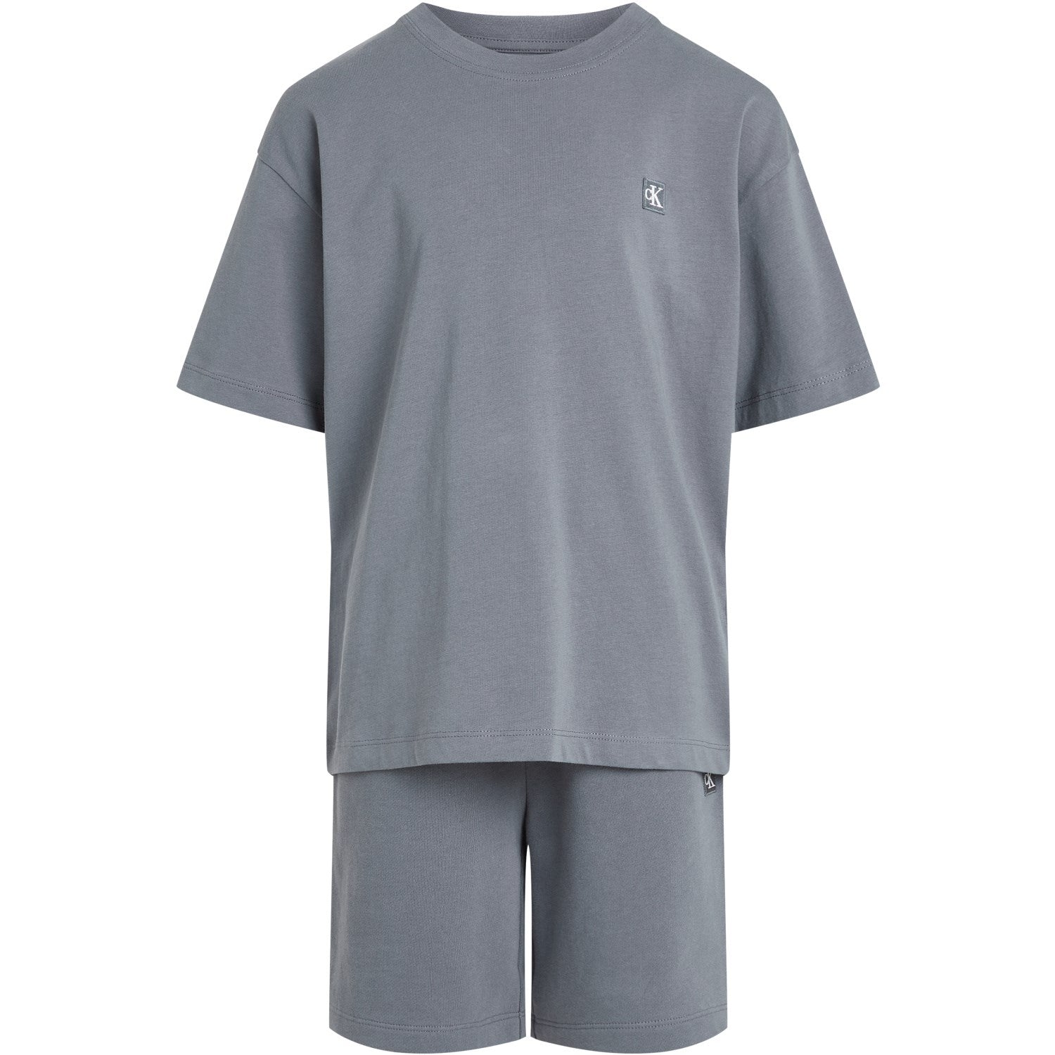 Calvin Klein Grisaille T-Skjorte/Shorts Relaxed Sæt - Str. 12 år Calvin Klein