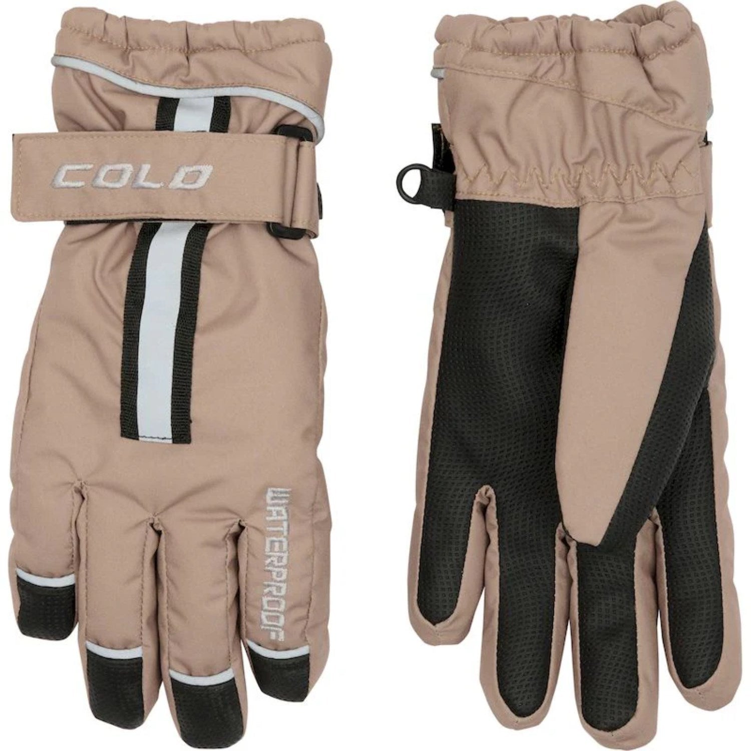 Cold Taupe Softy Handsker - Str. 11-12 år Cold