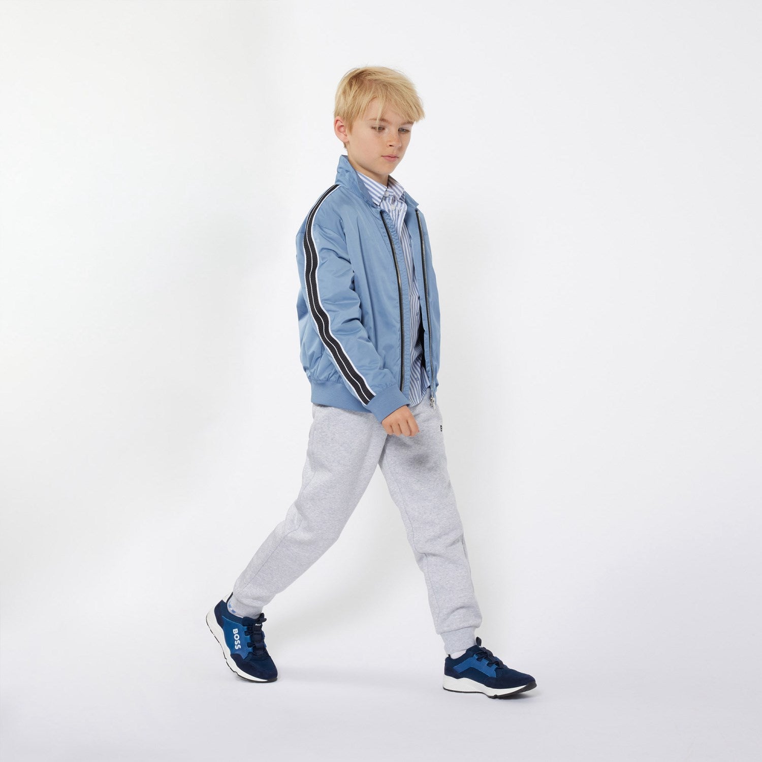 Hugo Boss Chine Grey Joggingbukser - Str. 12 år Hugo Boss