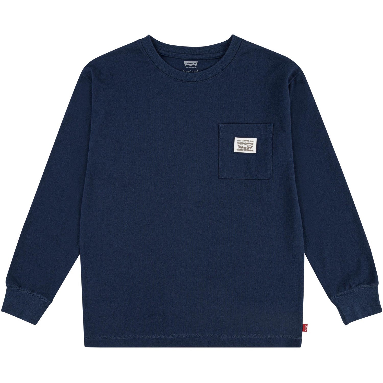 Levi's BLUE Organic Patch Pocket Bluse - Str. 16 år Levi's