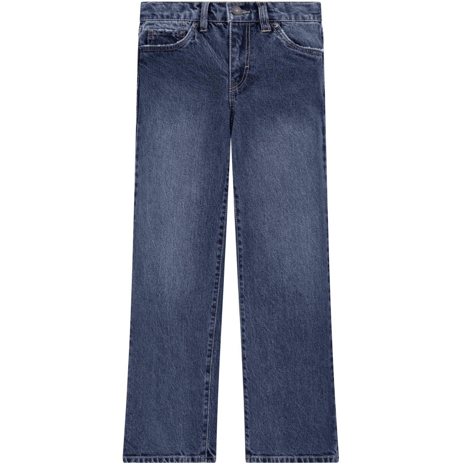 Levi's BLUE Wide Leg Premium Denim Jeans - Str. 12 år Levi's