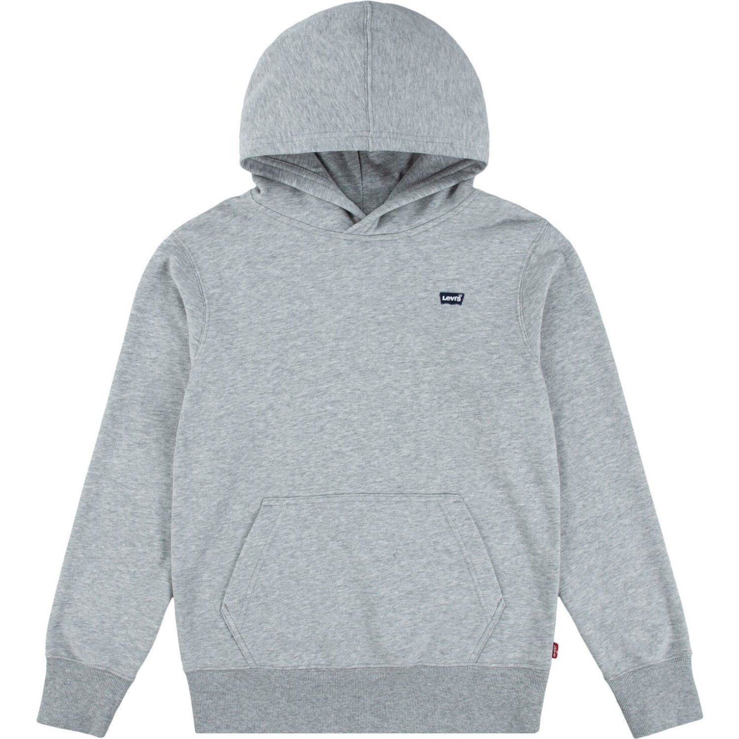 Levi's Grey Heather Lvb Mini Batwing Pull Over Hættetrøje - Str. 12 år Levi's