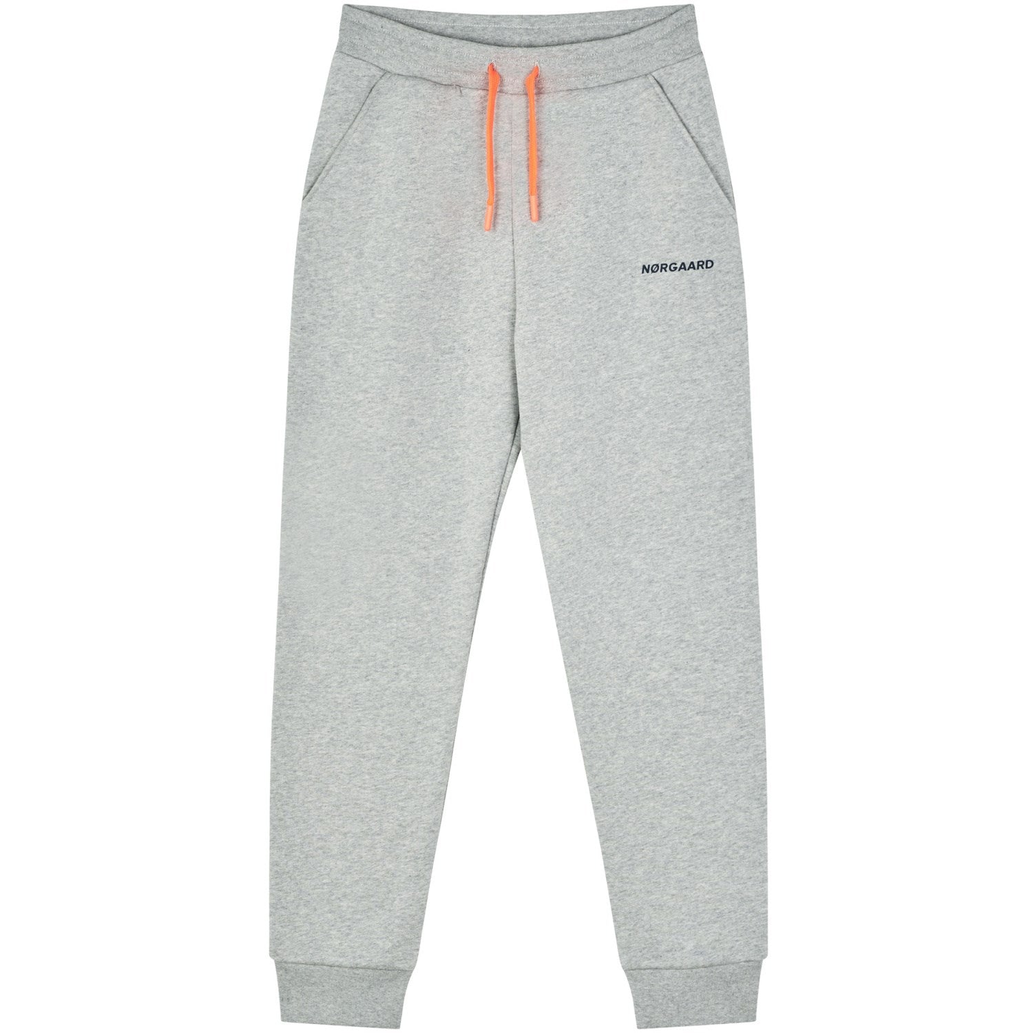 Mads Nørgaard Light Grey Melange Organic Sweat Poro Bukser - Str. 12 år Mads Nørgaard