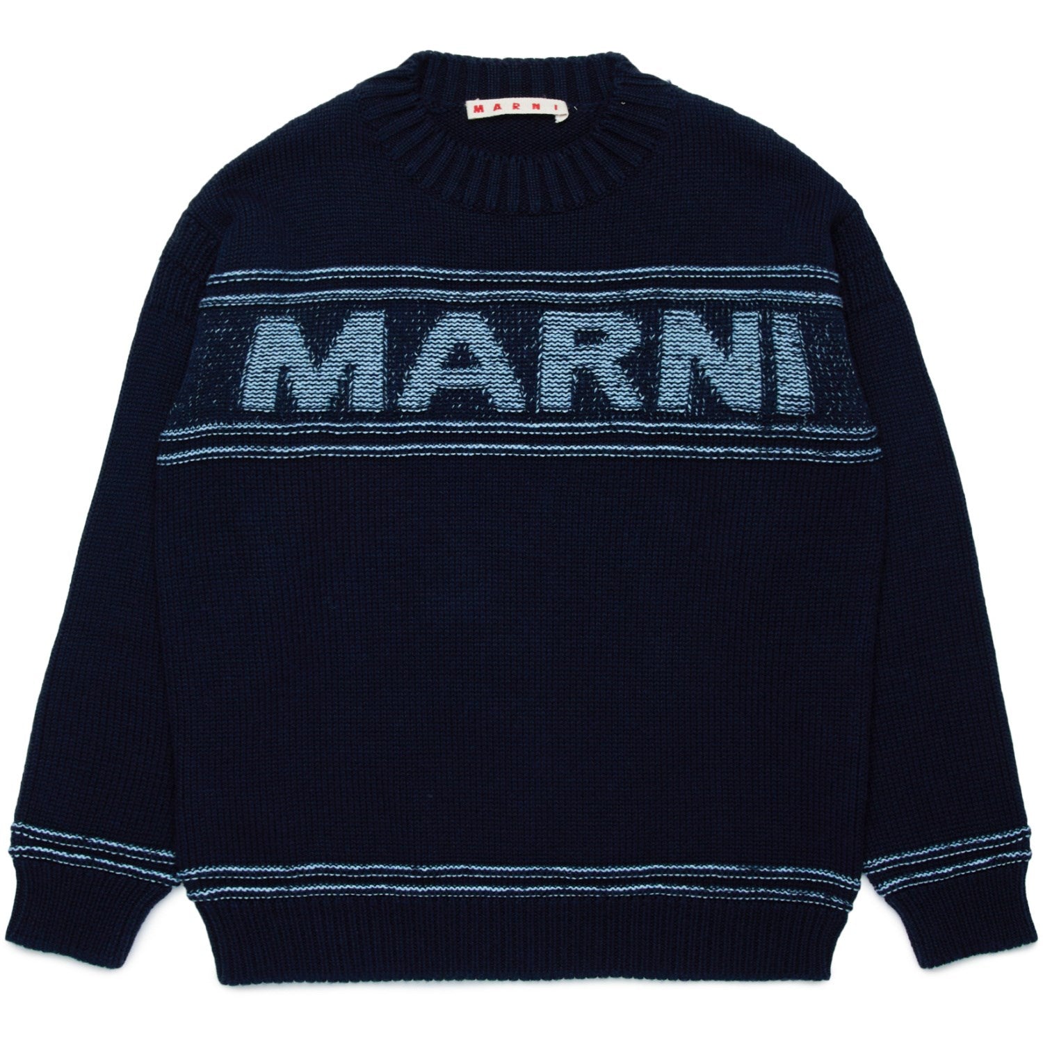 Marni Blue Navy Strik - Str. 12 år Marni