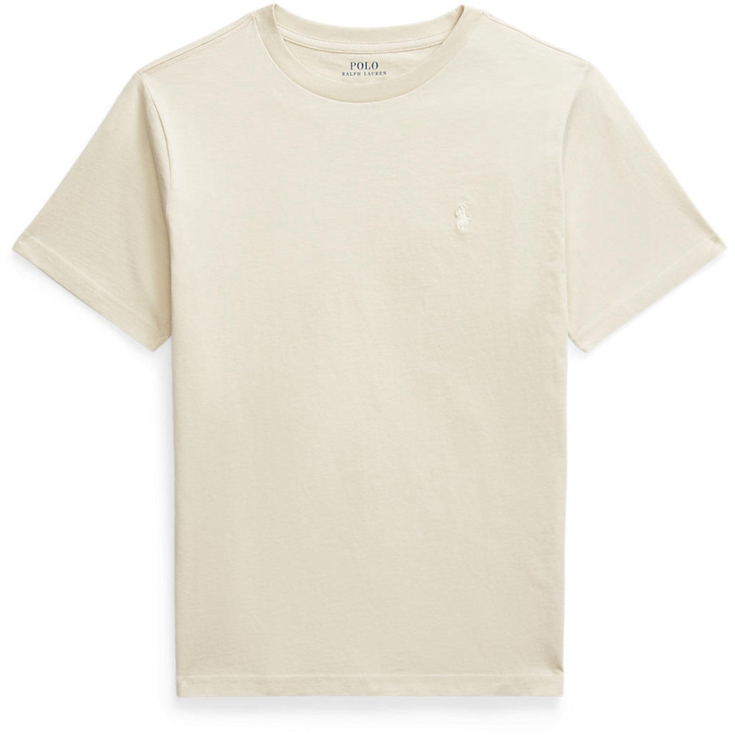 Polo Ralph Lauren Basic Sand/C1113 Boy T-Shirt - Str. M/10-12 år Polo Ralph Lauren