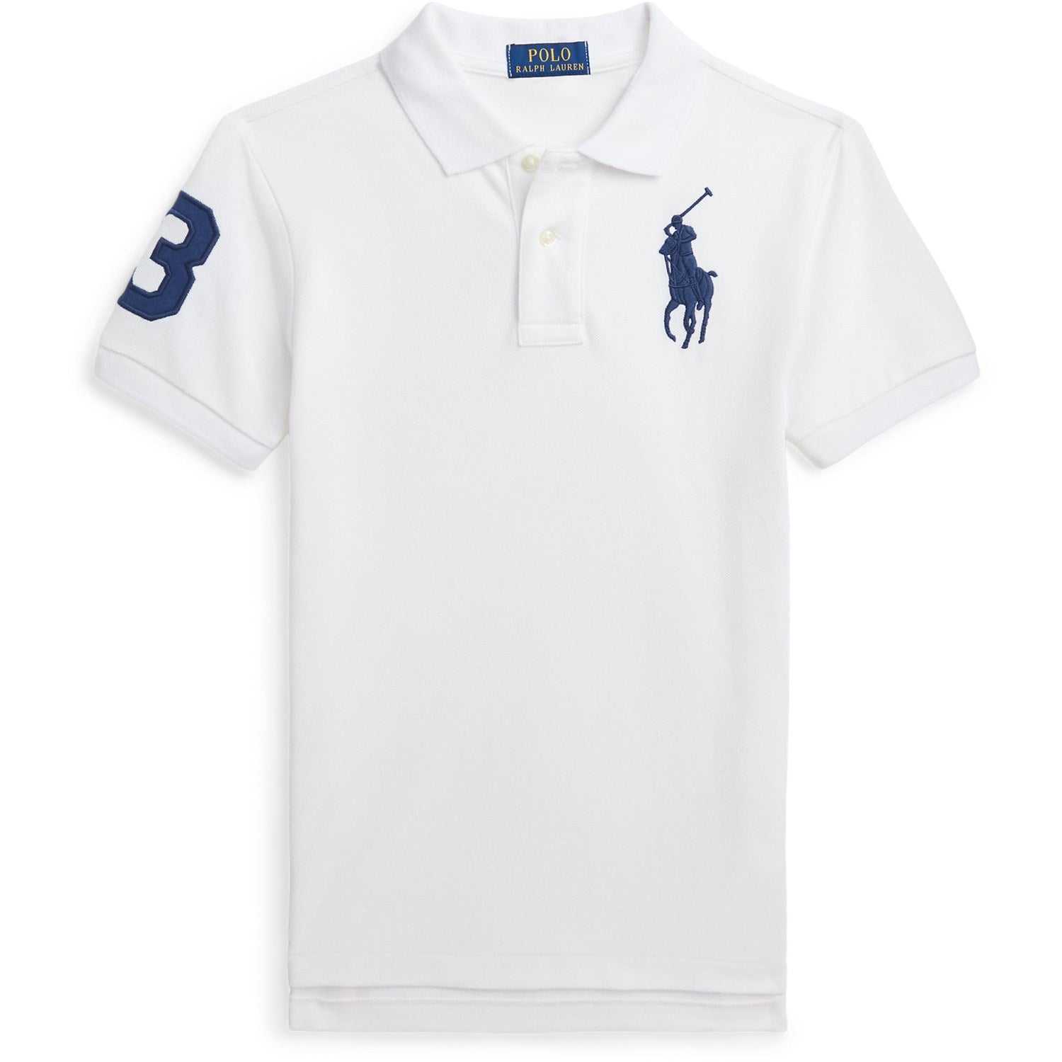Polo Ralph Lauren White/C7996 Boy Polo T-Shirt - Str. M/10-12 år Polo Ralph Lauren