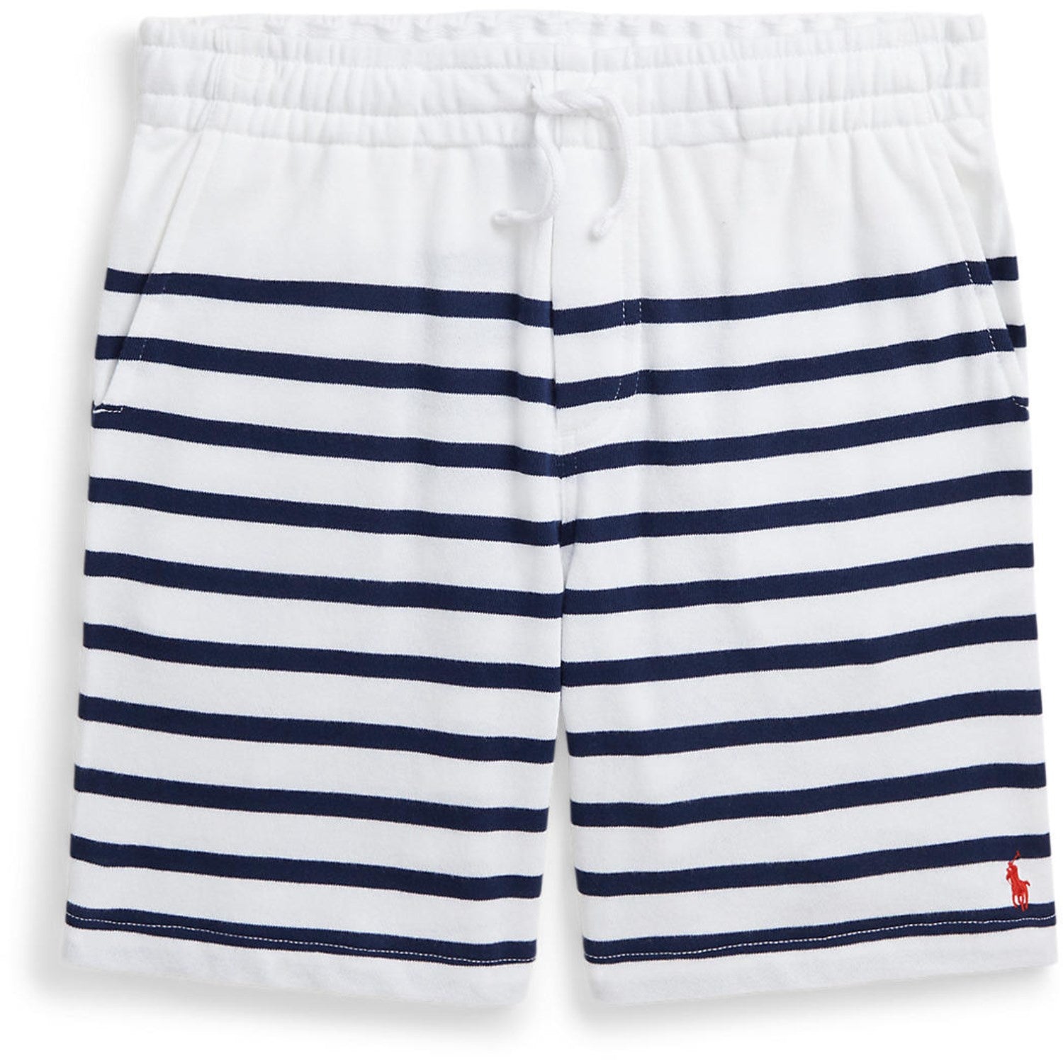 Polo Ralph Lauren White/Spring Navy Shorts - Str. M/10-12 år Polo Ralph Lauren