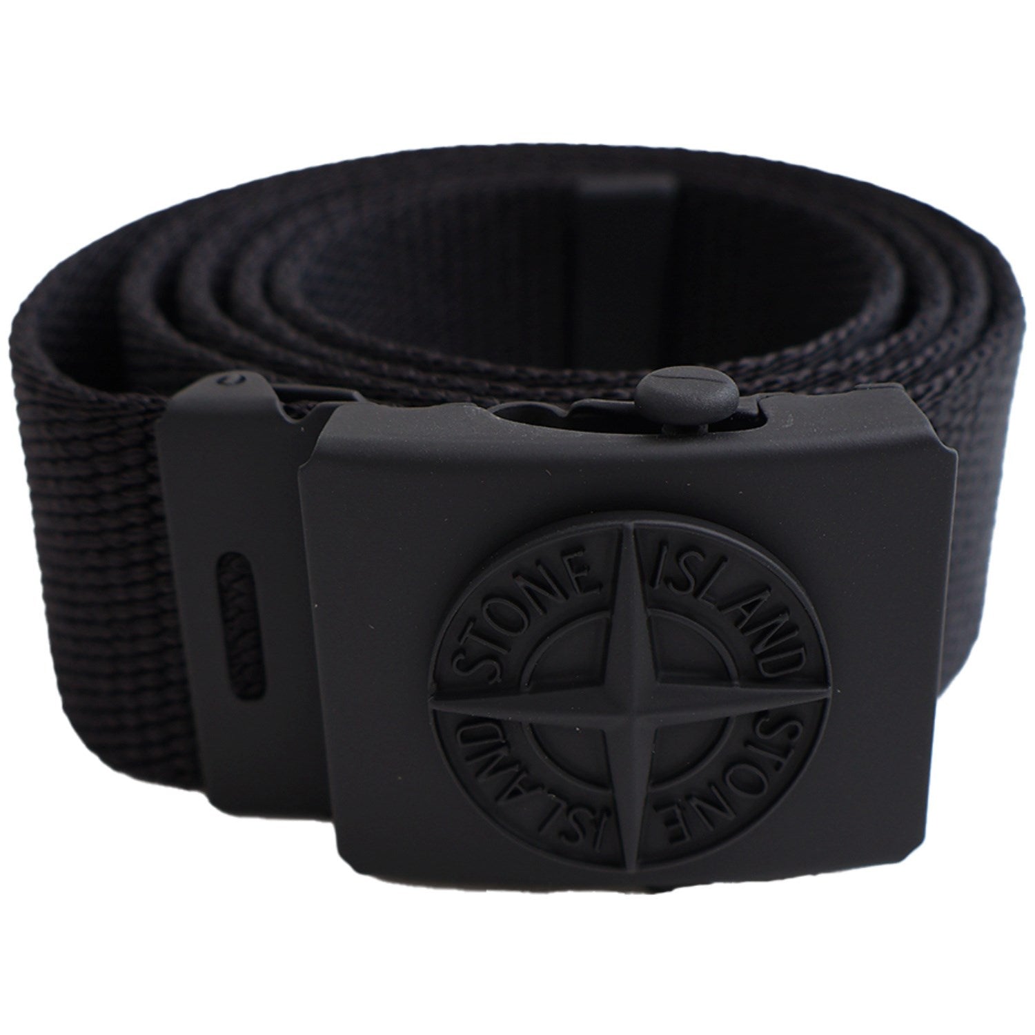 Stone Island Black Bælte - Str. 10-12 år Stone Island