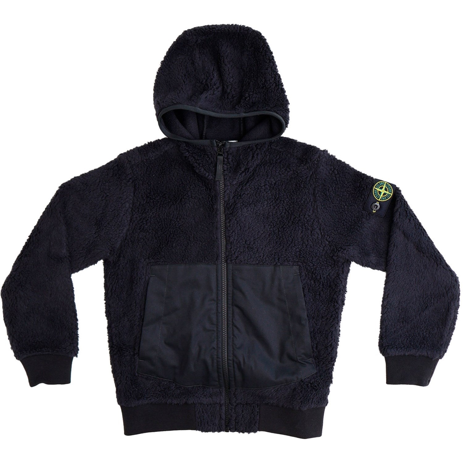 Stone Island Black Jacket - Str. 14 år Stone Island