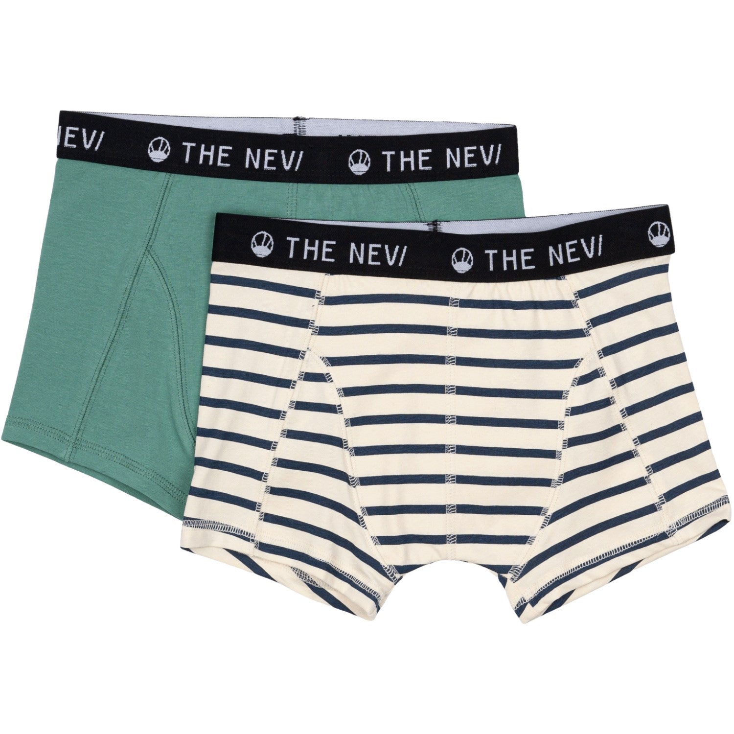 The New Bottle Green Boxers 2-Pak - Str. 11-12 år The New