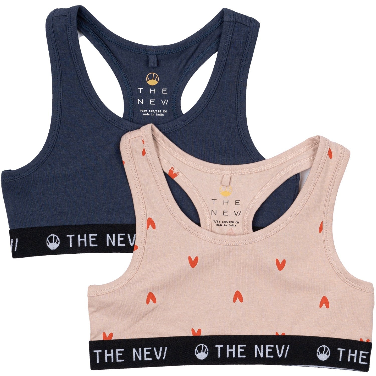 The New Mood Indigo Top 2-Pak - Str. 11-12 år The New