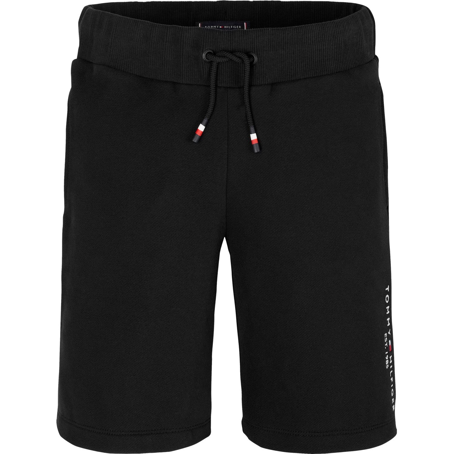 Tommy Hilfiger Black Essential Sweatshorts - Str. 12 år Tommy Hilfiger
