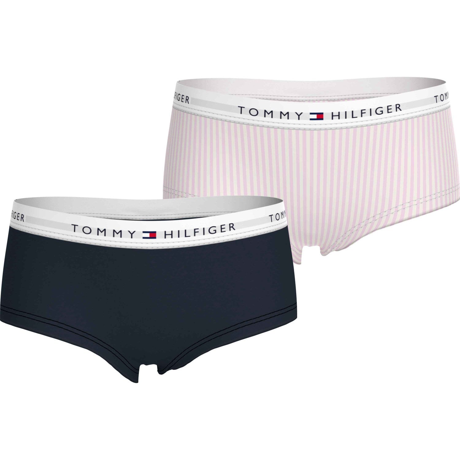 Tommy Hilfiger Pink Ithaca / Desert Sky 2 Pack Shorty Print - Str. 10-12 år Tommy Hilfiger